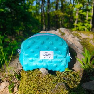 Malá tyrkysová taštička 🩵 #bynell #bynellshop #bynellhandmade #bavlna #aesthetic #cute #cosmeticbags #cosmetics #cesko...